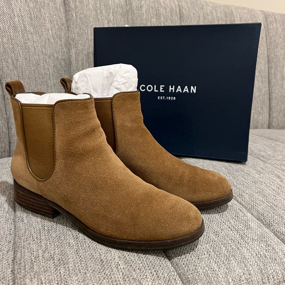 Cole Haan heeled booties